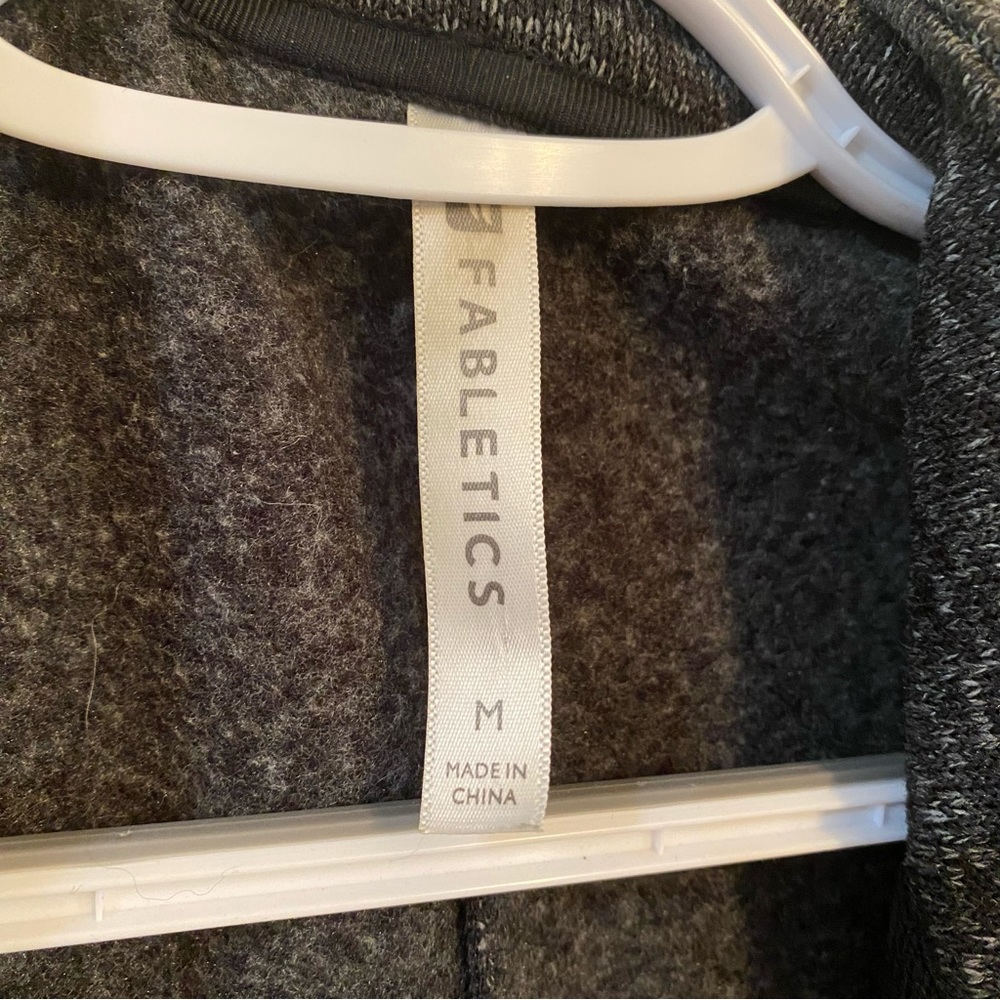 Fabletics Calypso Charcoal Grey Moto Asymmetric J… - image 8